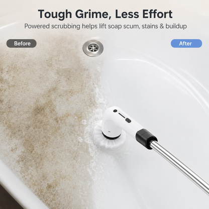 Aureva Living™ | SpinPro 8 Cordless Electric Scrubber