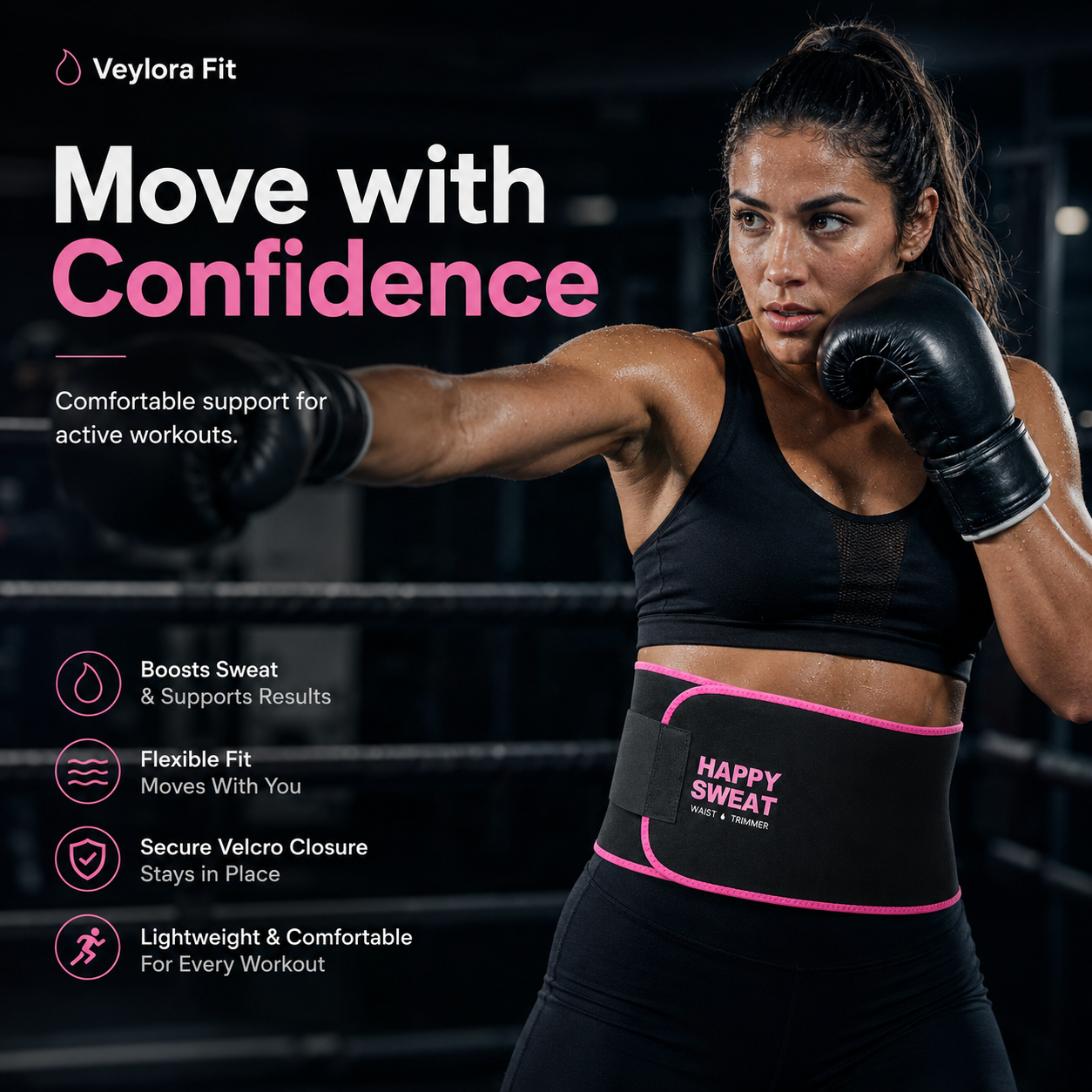 Veylora Fit CoreHeat Waist Trimmer
