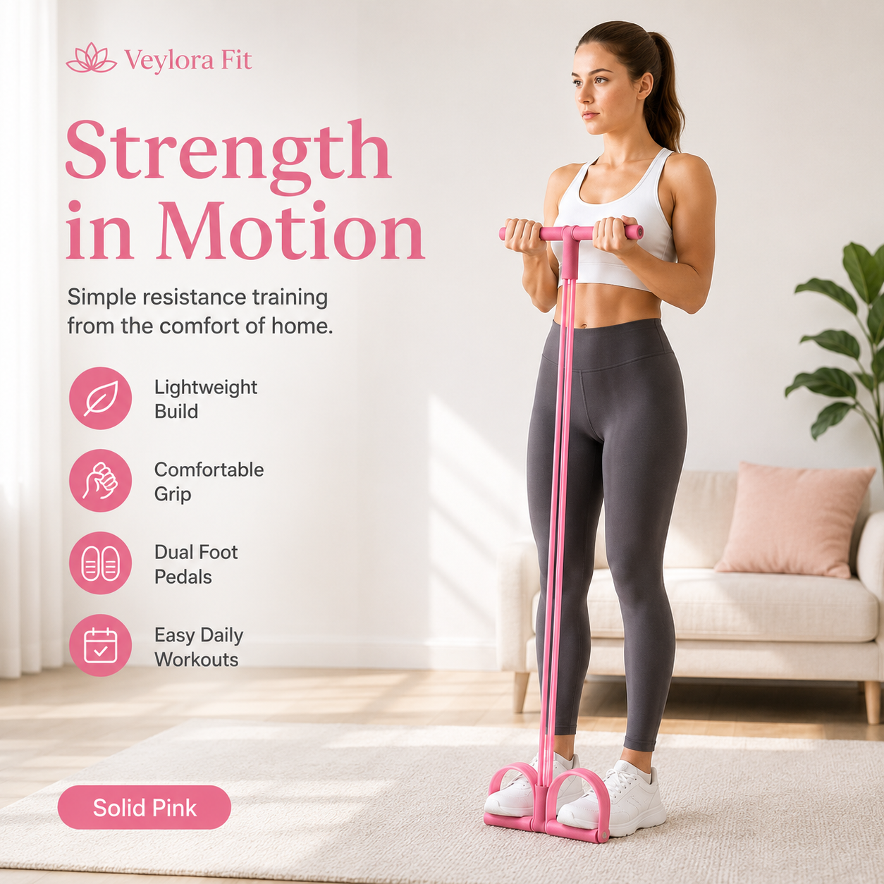 Veylora Fit FlexTone Resistance Trainer